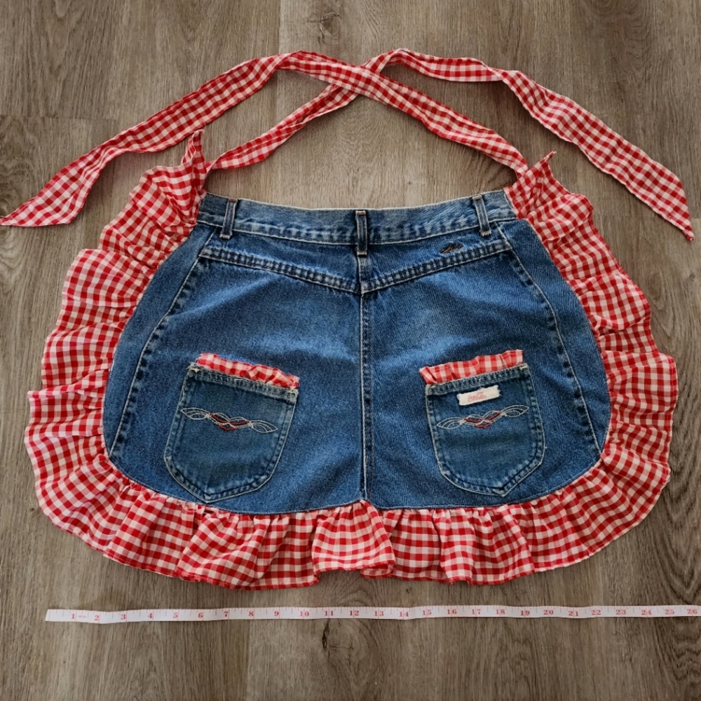 Vintage Handmade Coca-Cola Jean Waist Apron❤️